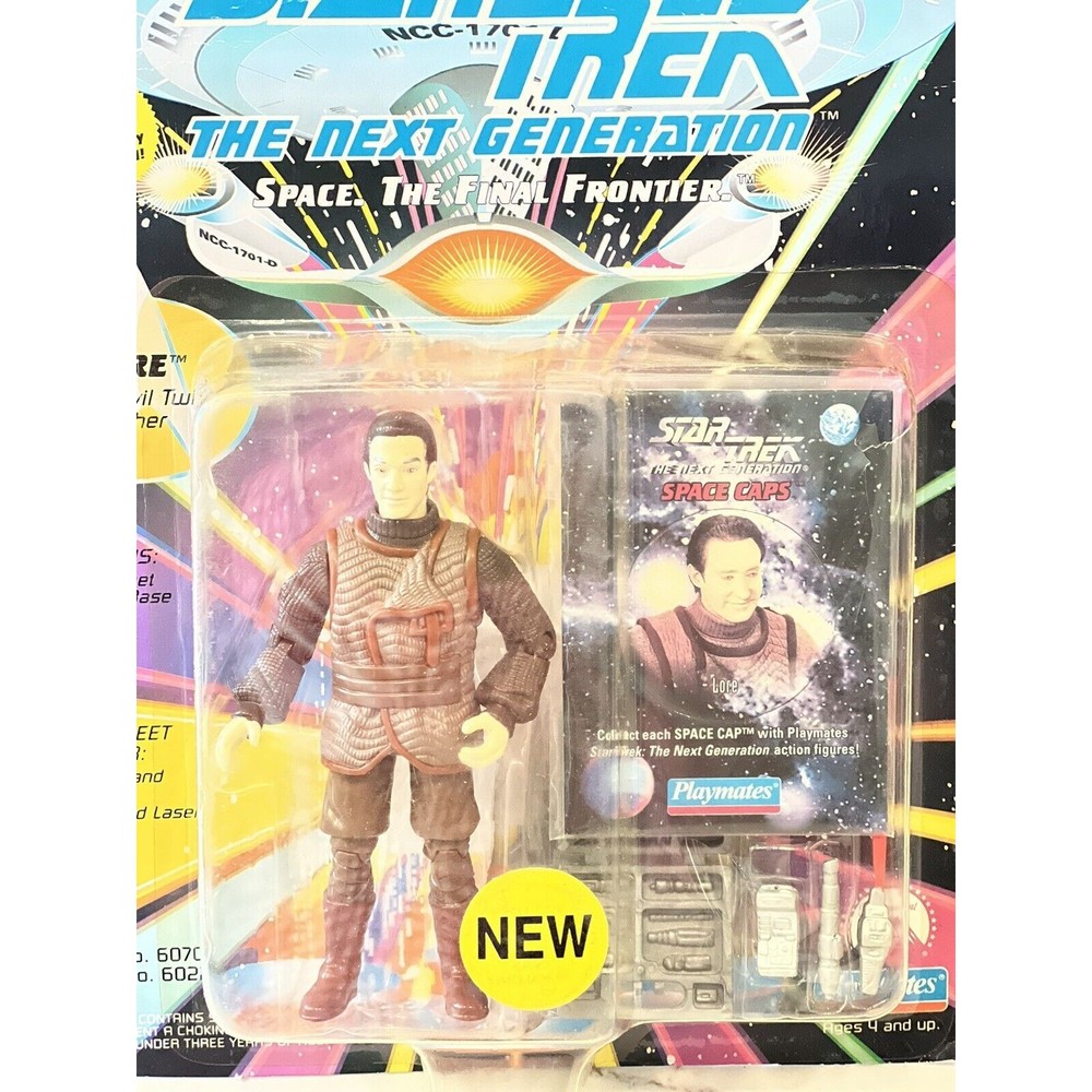Star Trek Next Generation Lore Data's Evil Twi Brother Playmates Toy New Action